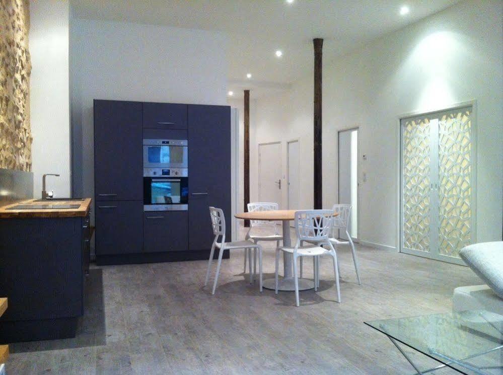Ausone Beautiful Loft Apartment In Historical Center + Terrace And Parking Bordeaux Exterior foto